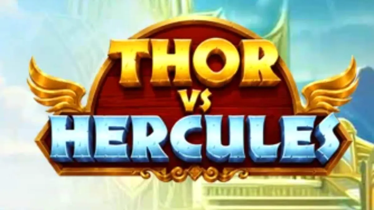 Interface do jogo Thor vs Hercules exibindo o confronto entre os dois heróis